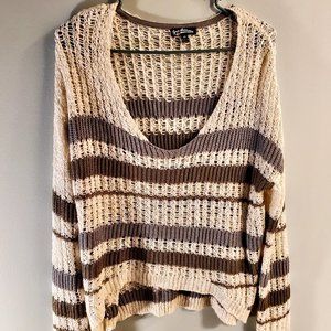 Freshman Knit Cropped Sweater